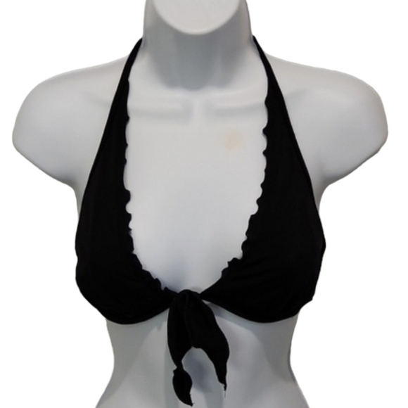 Victoria's Secret Scalloped Edge Halter Bikini Top - Picture 1 of 7